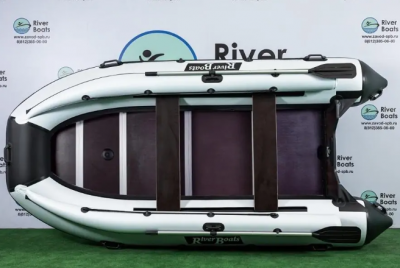 Лодка ПВХ RiverBoats RB-430 фальшборт моторная