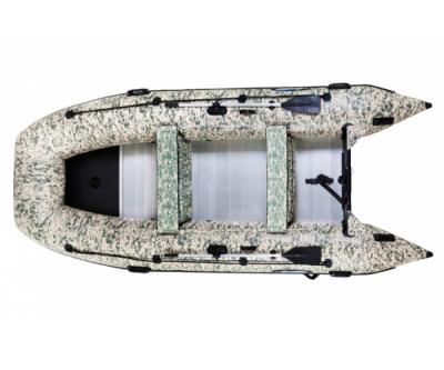 Лодка ПВХ Gladiator HD 390 AL CAMO моторная